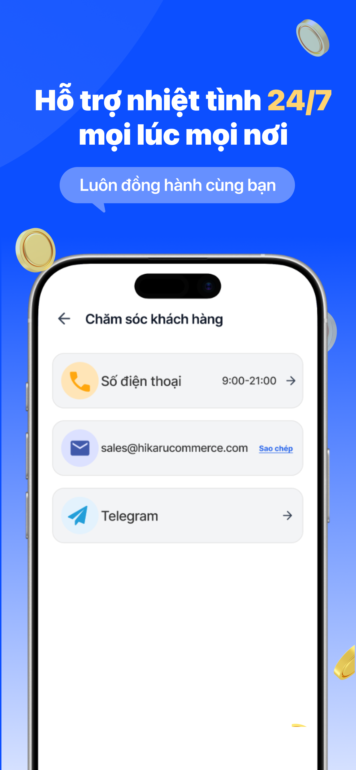 Hỗ trợ khách hàng